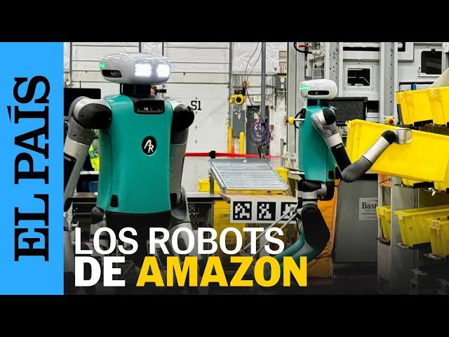 AMAZON incorpora en sus almacenes a robots humanoides que trabajan junto a sus empleados | EL PAÍS