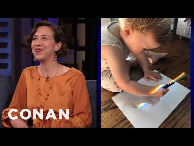 Kristen Schaal's Daughter Is Not A Kristen Schaal Fan | CONAN on TBS