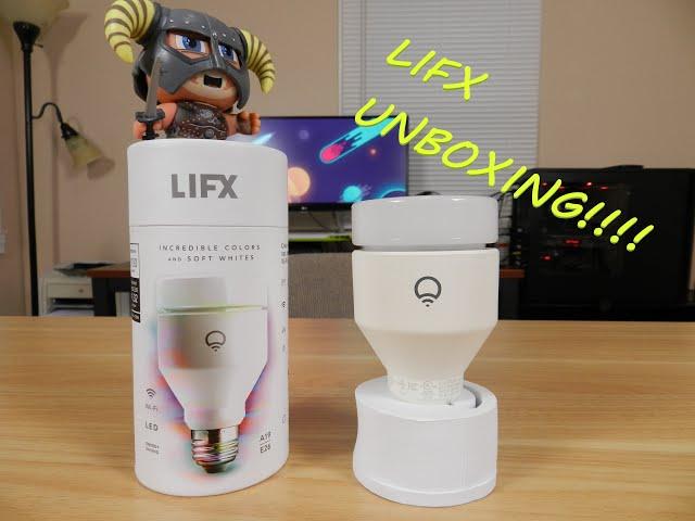 LifX A19 Smart Bulb Unboxing!!!!