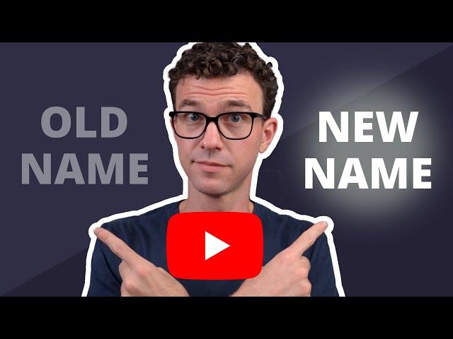 How to Change Your YouTube Channel Name & Custom URL