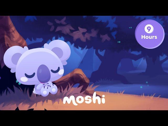 Close Your Eyes SleepyPaws 9 Hour Compilation | Moshi Kids