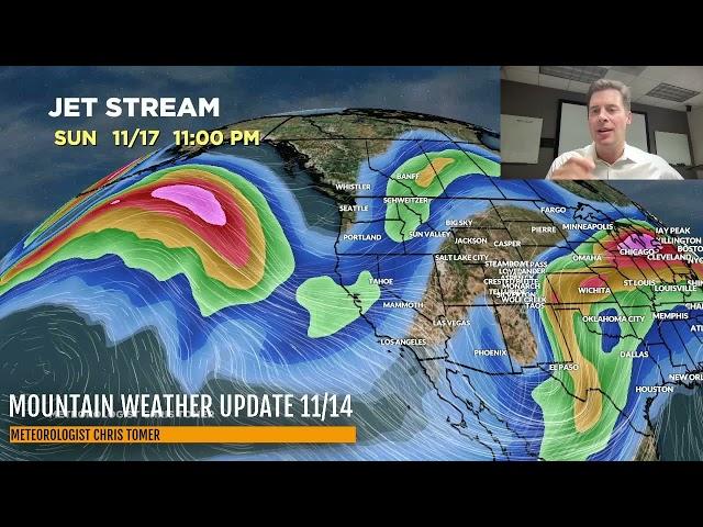 Mountain Weather Update 11/14, Meteorologist Chris Tomer