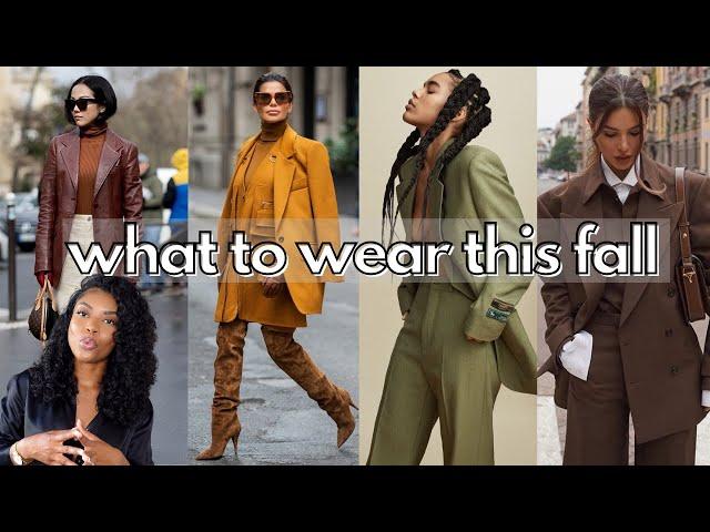 Fall Fashion Trends 2022 (what you should wear)  | I AM DESII