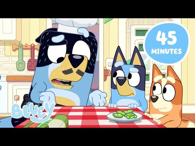 LIVE: Learn About Food with Bluey and Bingo   | Food Games with the Family | Bluey