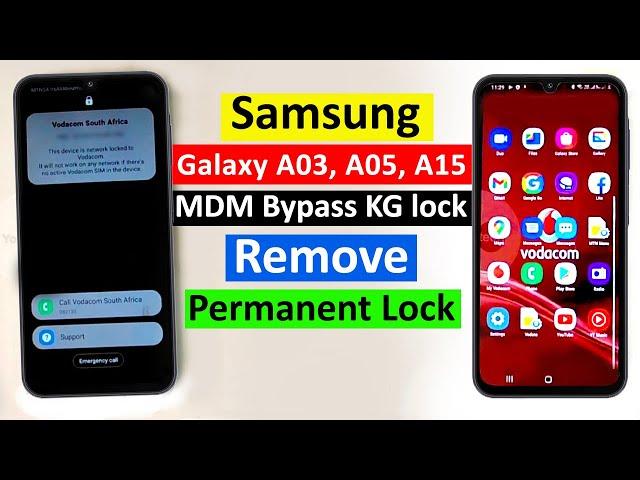 Cómo desbloquear MKopa Galaxy A-Series. Omitir KG Lock Samsung A03, A05, A15 Temporalmente