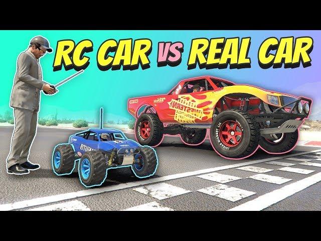 GTA 5 | RC car vs REAL car