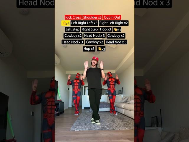 Deadpool Bye Bye Bye NSYNC - TUTORIAL #deadpool #wolverine #nsync #trend #tutorial