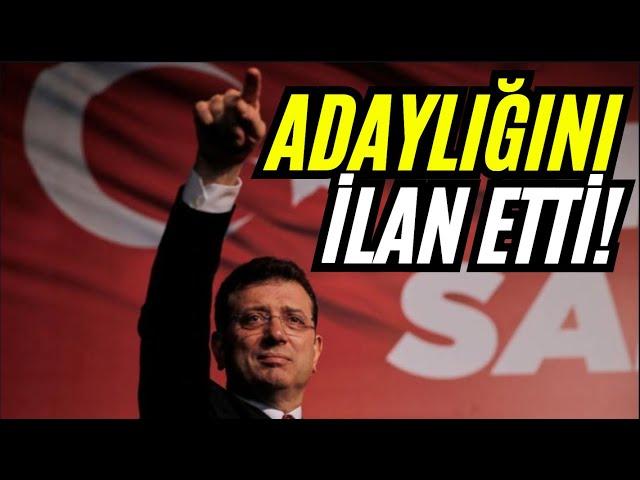 Ekrem İmamoğlu'ndan 'adaylık' açıklaması