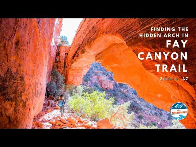 Finding the Hidden Arch in Fay Canyon Trail, Sedona