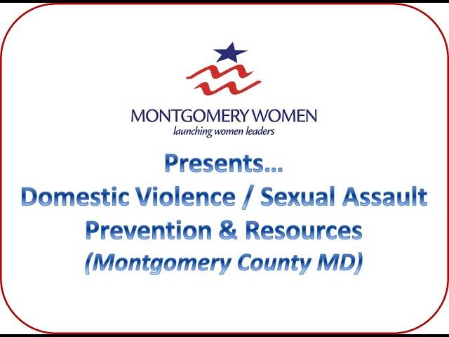 Montgomery Women: Domestic Violence/Sexual Assault Prevention Program (2020_0429)