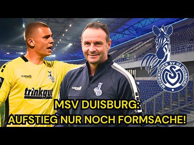 MSV Duisburg: Aufstieg in Sicht, aber was dann?