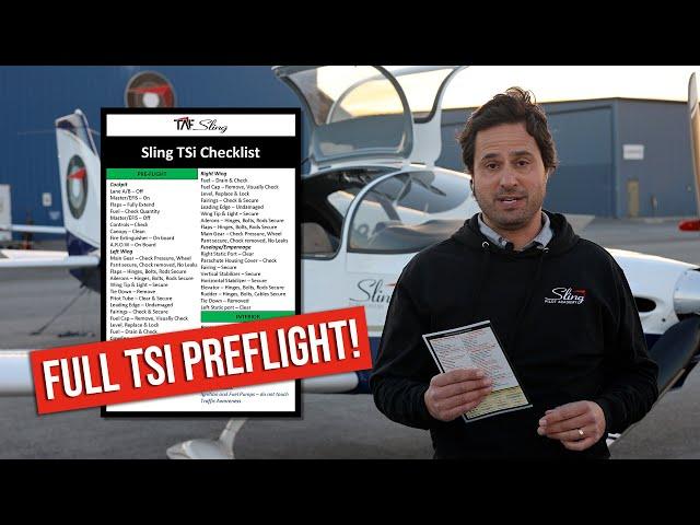 How to Preflight the Sling TSi