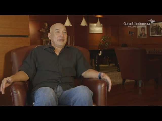 Peter Gontha in Garuda Indonesia Executive Class Stories