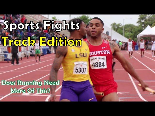 Sport Fights In Track | Does Track Need More Of This?