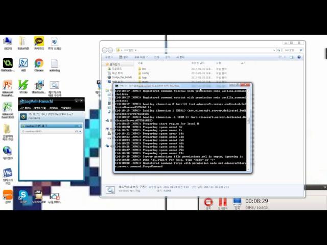 마인크래프트 1.7.10모드서버여는법 강좌(운영법도 있음)