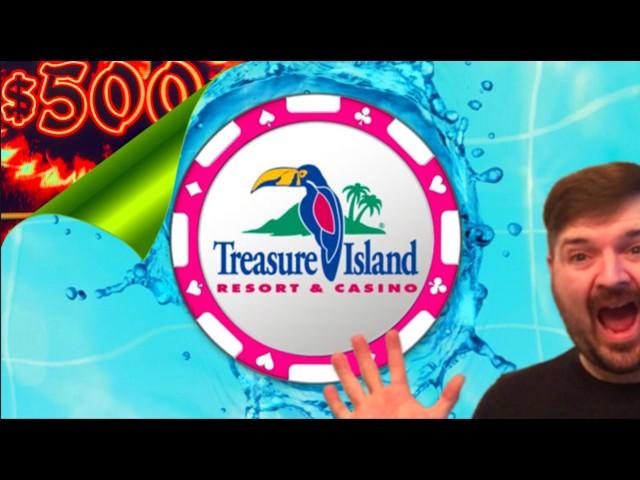 Chasing A JACKPOT On NEW PHOENIX LINK At Treasure Island Casino