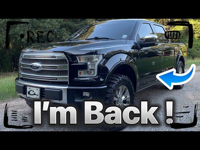 I Gotta New Truck!!…LET THE BUILD BEGIN..Platinum F-150