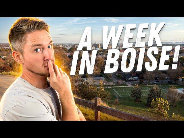 I Spent A Week In BOISE IDAHO...It's Not What I Thought It Would Be