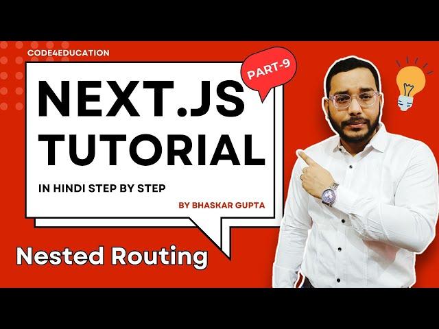 Next JS Tutorial in Hindi #9 | Nested Routing in Next JS | Nested Dynamic Routing In Next JS