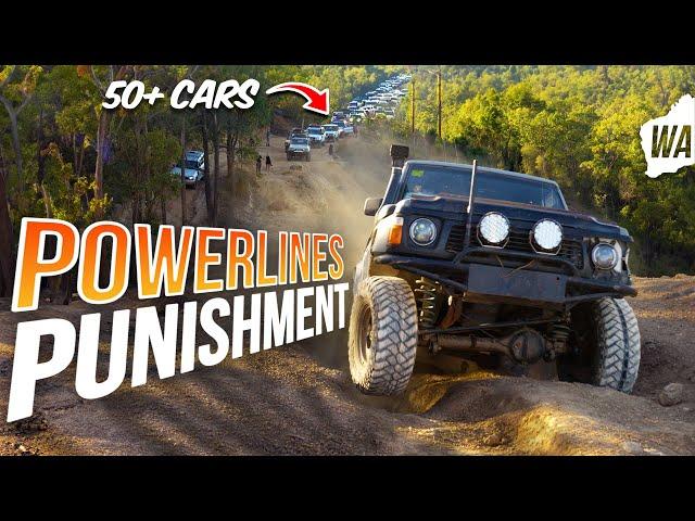 How 50 4WDs Handle WA’s Infamous Powerlines Track