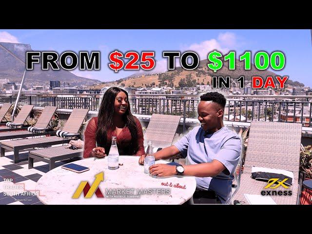 How to TRADE a $25 account | Stacey Pigmentation | Market Masters: Out&About