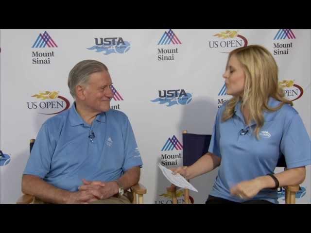 Dr. Valentin Fuster discusses Heart Healthy Benefits of Tennis at the US Open