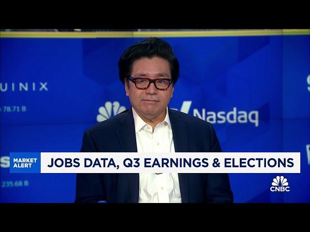 Market's set up for a very good rally into year-end no matter who wins election: Fundstrat's Tom Lee