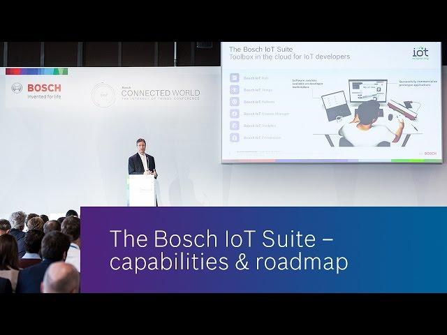 The Bosch IoT Suite – a toolbox in the cloud for IoT solution developers