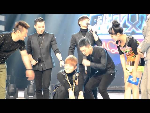 [130924] M.I.C. Steelo funny mistake: Out Of Key @ HBTV Challenge The Gang Woman (FanCam)
