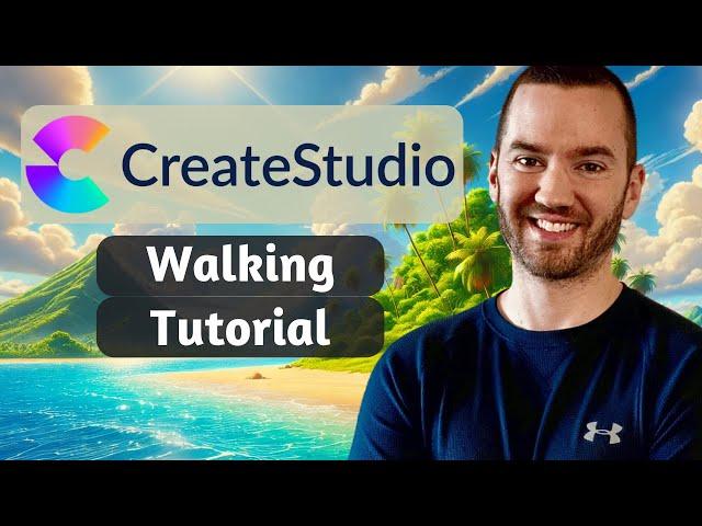 CreateStudio Walking (Create Studio Character Walking Tutorial)