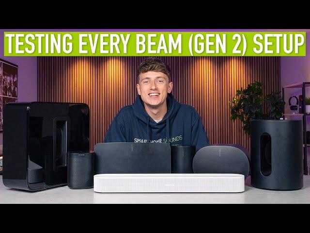 Testing EVERY Sonos Beam (Gen 2) Surround Sound Setup