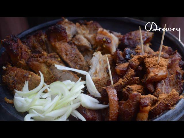 HOW TO MAKE GHANA DOMEDO/ GRILLED PORK