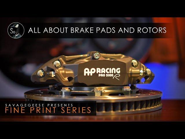 Learn About Brake Rotors and Pads | Fine Print Series