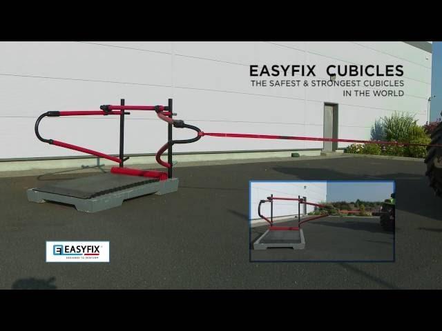 The Ultimate Strength Test | EASYFIX Cubicles