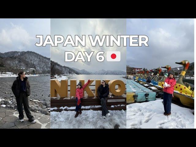 JAPAN WINTER DAY 6 | NIKKO JAPAN TOUR | SNOW | KEGAN WATERFALLS | CHUZENJI LAKE | TRAVEL VLOG