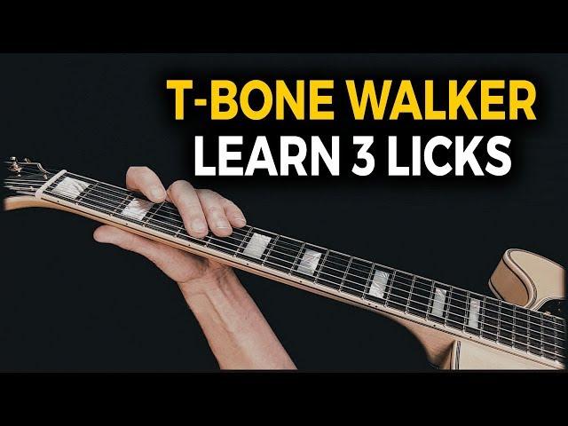 T-Bone Walker Licks - Blues in G