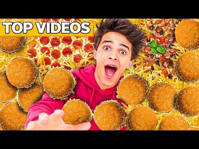 Craziest FOOD CHALLENGES!  *SHOCKING* | Brent Rivera