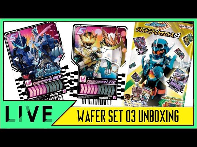 RIDE CHEMY TRADING CARDS WAFER 03 UNBOXING | Kamen Rider Gotchard