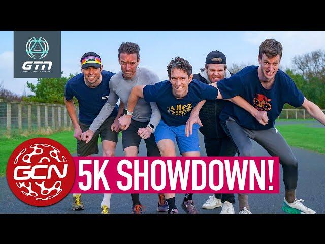 Who’s The Fastest GCN Presenter? | Cyclist 5k Run Challenge