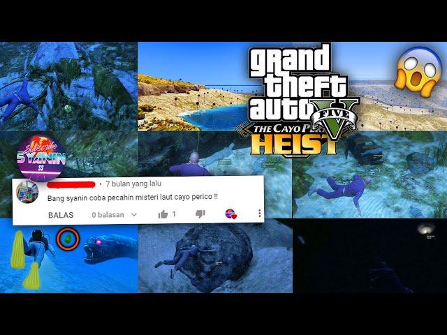 BONGKAR Rahasia Misteri BAWAH LAUT di Pulau Cayo Perico GTA 5 NO HOAX - Telur Alien, Meteor, Purba