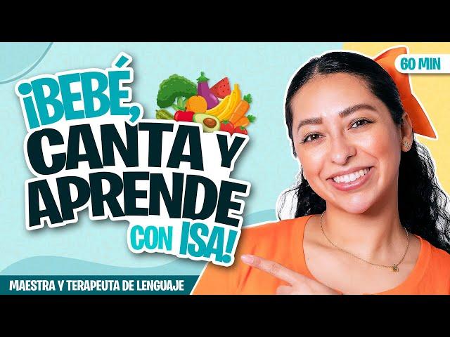 Aprende Peque con Isa - Alimentos Para Peques - Fruits and Vegetables- Toddler Learning