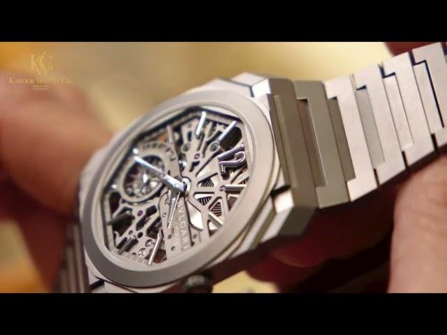 Bvlgari ASMR Unboxing | Kapoor Watch Company | NoCut Productions