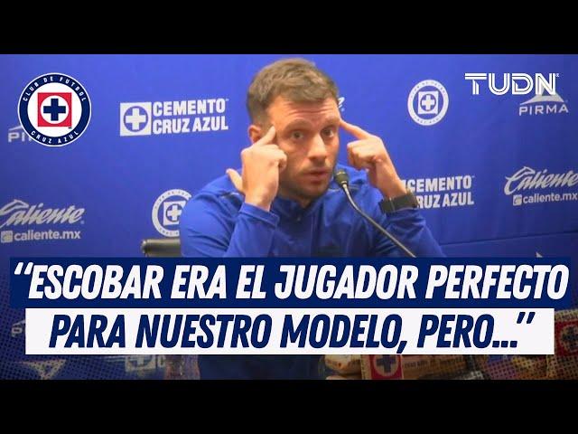  Martin Anselmi EXPLICA POR QUÉ Juan Escobar SALIÓ de Cruz Azul | TUDN