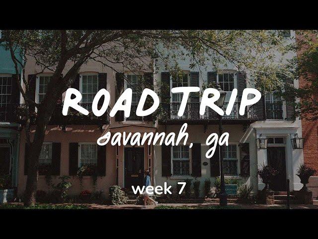 Road Trip Vlog | Georgia Week 7  Free walking tour of Savannah, sunset cruises + making friends