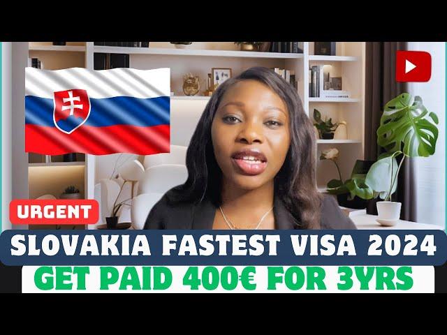 COME TO SLOVAKIA IN 4Weeks  FASTEST VISA PATHWAY,NO SPONSORSHIP /Get 400€ Every month / Free study