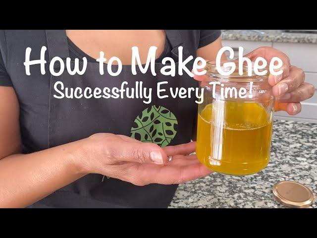 How to Make Ghee | Home Made Ghee | Ghee Recipe | Clarified Butter | How to Make Clarified Butter