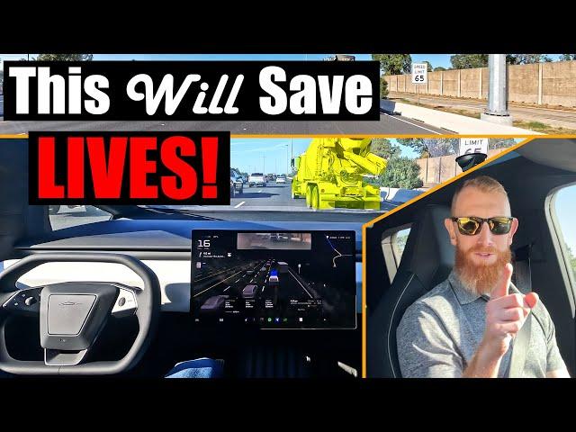 PRACTICAL Interstate Driving With Tesla FSD in the Cybertruck | v12.5.5