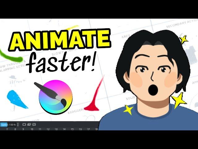 How to Speed Up Your Animation Workflow with KRITA (Tips & Shortcuts!)