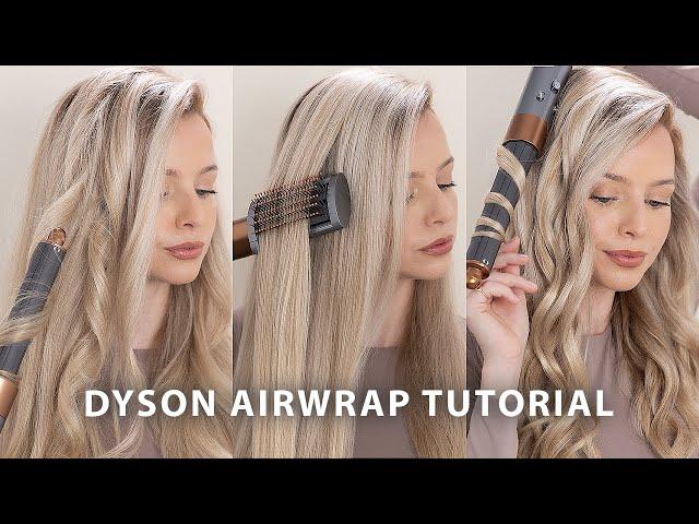 Dyson Airwrap Tutorial + New vs Old Attachments