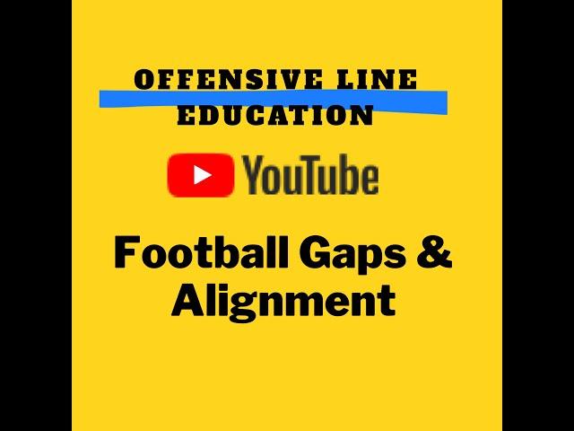 Offensive Line Training - gaps and alignment. Offensive Line Development